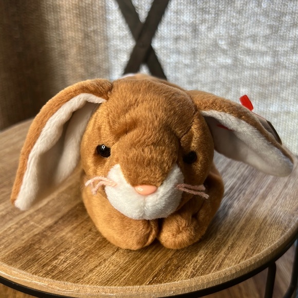 Ty Other - Ty Beanie Babie Ears Brown Rabbit